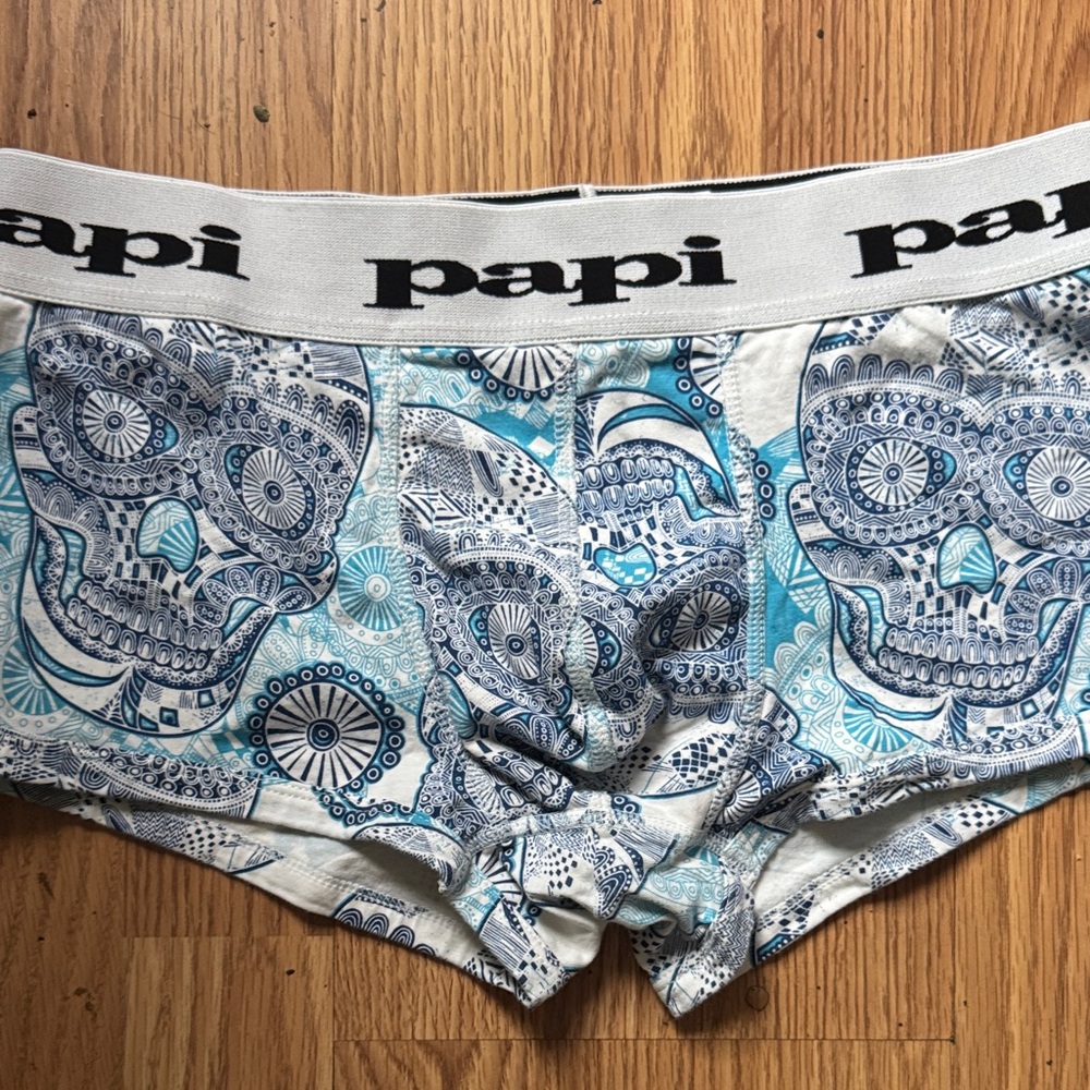 Papi Skull Print Boxer Briefs